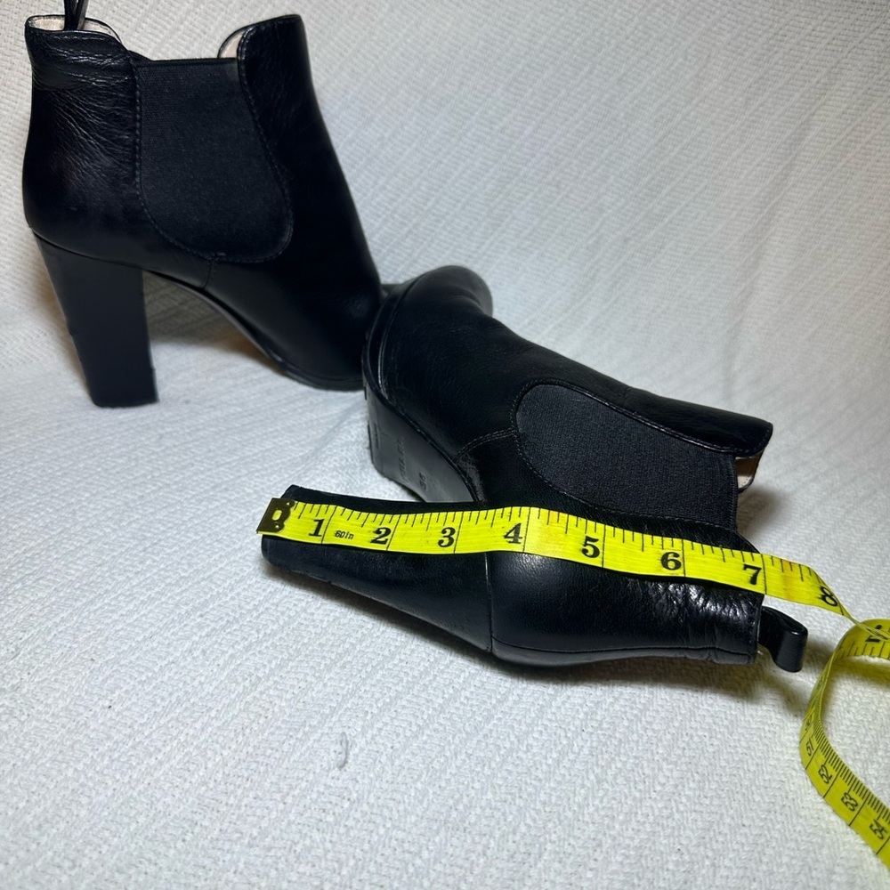 Prada Black Leather Ankle Boots - Picture 10 of 15